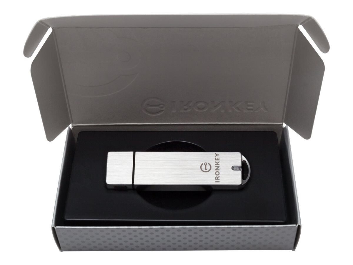 Kingston Clé USB IronKey Entreprise S1000 Encrypted 16 GB - IKS1000E/16GB 