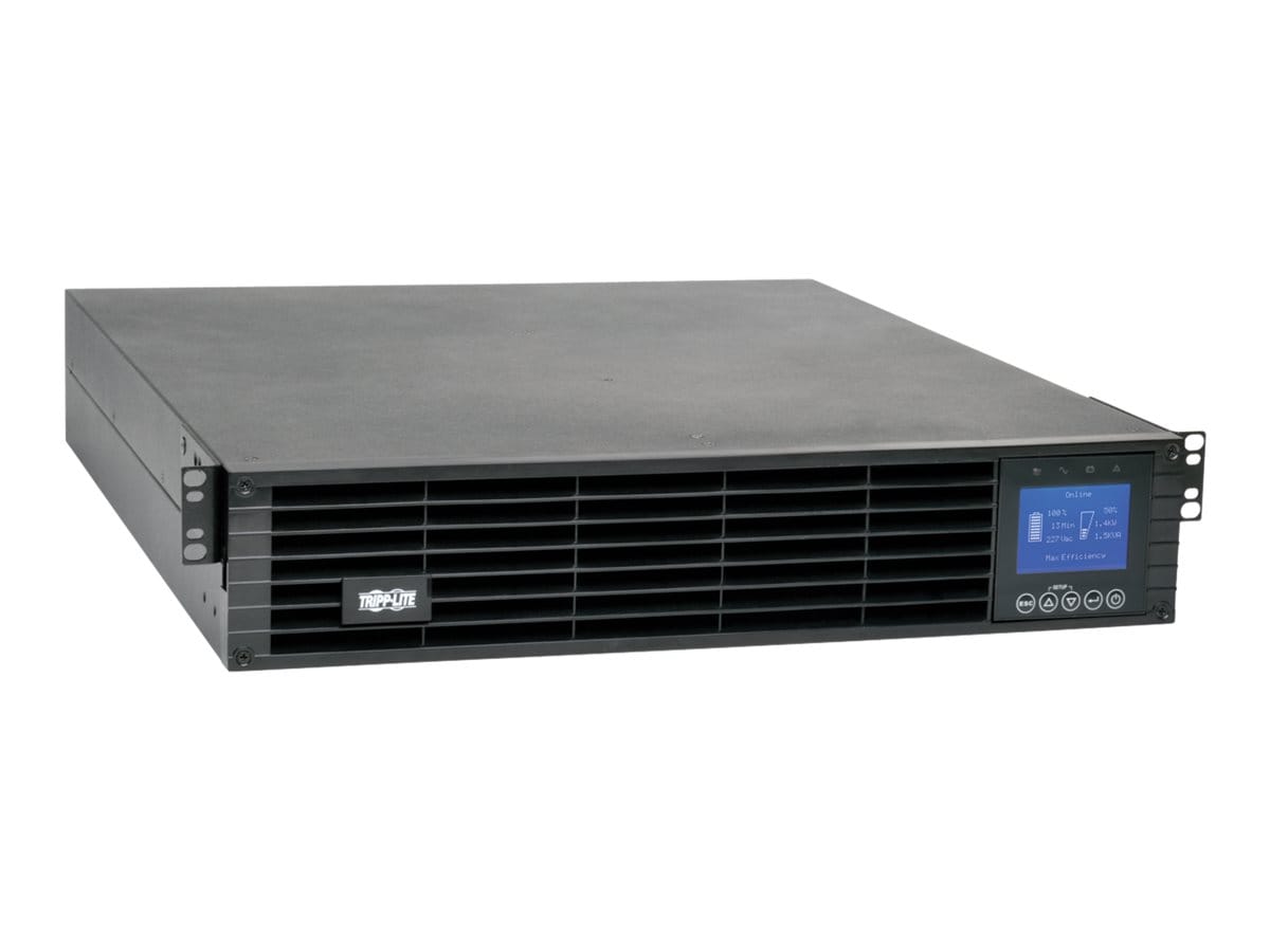 Tripp Lite UPS Smart Online 3000VA 2700W LCD Rackmount 208/240V USB DB9 2U - Thumbnail 2