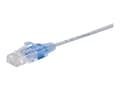 Monoprice CAT6A UTP 30AWG 10G Snagless Pure Bare Copper Patch Cable, White, 10ft, 10-pack, 15168, 41704675, Cables Monoprice CAT6A UTP 30AWG 10G Snagless Pure Bare Copper Patch Cable, White, 10ft, 10-pack, 15168, 41704675, Cables