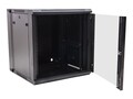 Rack Solutions Wall Mount 12U Single Section Swing Out Rack w  Glass Door, 185-4761, 31061640, Rack Mount Accessories