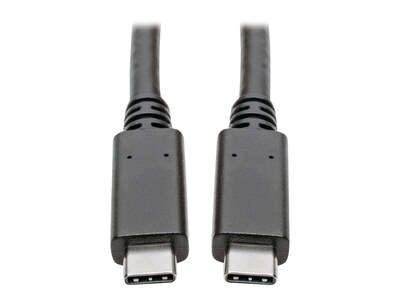 Tripp Lite 3A Thunderbolt 3 USB 3.1 Gen 1 Type-C to Type-C Cable, 6ft, U420-C06, 36303919, Cables