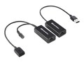 Cable Matters USB 2.0 Extender over Ethernet with Power Adapter, 202059-BLK                    , 41900272, Video Converters, Extenders & Splitters