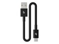 Apple Beats USB-A to USB-C Woven Short Cable, Bolt Black, 8, MEQL4LL/A                     , 41996320, Cables