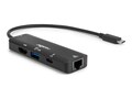 Rocstor USB Type-C 4-in-1 4K Multiport Dock, Y10A307-B1                    , 41896998, Docking Stations & Port Replicators