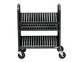 Bretford Manufacturing 30-Unit CUBE Transport Charging Cart, AC Power - Charcoal, TVCT30AC-CK, 38404721, Computer Carts