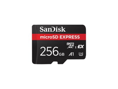 SanDisk Extreme Pro PCIe 256GB MicroSD, SDSQXFN-256G-GN4NN            , 42103889, Memory - Flash
