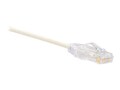 Panduit CAT6A 28AWG UTP CM LSZH Patch Cable, Off White, 1ft, UTP28X1, 41673823, Cables