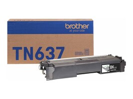 Brother TN637BK                        Main Image from Left-angle