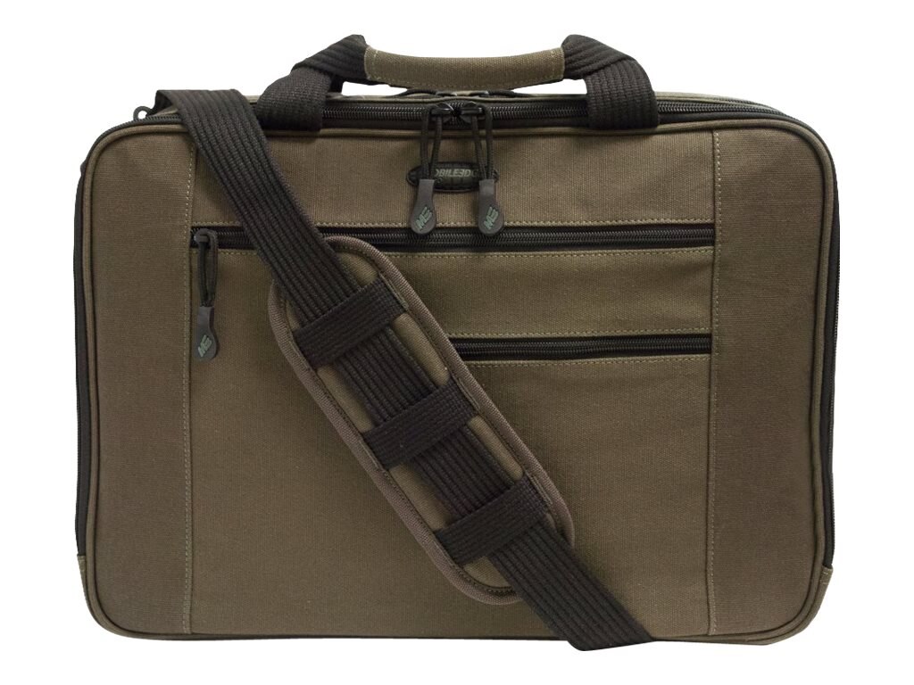 Mobile Edge Canvas Eco Briefcase for Mac 16 17