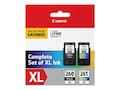 Canon PG-260 XL CLI-261 XL Black Color Value Pack, 3706C005, 37977000, Ink Cartridges & Ink Refill Kits - OEM Canon PG-260 XL CLI-261 XL Black Color Value Pack, 3706C005, 37977000, Ink Cartridges & Ink Refill Kits - OEM