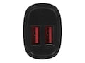 StarTech.com Dual-Port USB Car Charger 24W 4.8A, Black, USB2PCARBKS, 32409329, Automobile/Airline Power Adapters