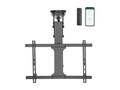 Mount-It! Motrizd Cling TV Mnt Black, MI-4224                       , 41958713, Stands & Mounts - Desktop Monitors