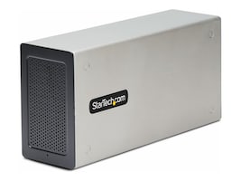 StarTech.com 2TBT3-PCIE-ENCLOSURE Main Image from Right-angle