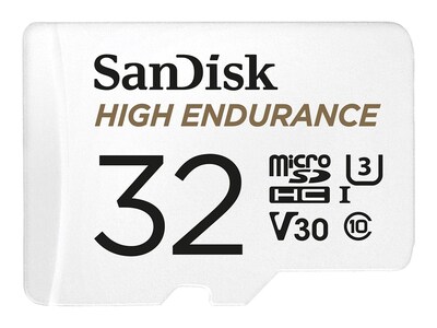 SanDisk 32GB High Endurance MicroSDHC Card, Class 10, SDSQQNR-032G-GN6IA            , 41953098, Memory - Flash