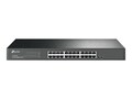 TP-LINK 24-Port 10 100 1000Mbps Gigabit 19 Rackmountable Switch, 48Gbps Capacity, TL-SG1024, 13686144, Network Switches