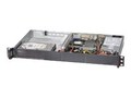 Supermicro Barebones, SuperServer 5017A 1U RM DC Atom N2800 1.8GHz 2xSO-DIMMs 2x3.5 Bays 2xGbE 1x200W, Black, SYS-5017A-EP, 16398711, Barebones Systems