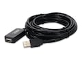 AddOn Active USB 2.0 Type A Male to Female Cable, Black, 15ft, USBEXTAA15A, 41628761, Cables AddOn Active USB 2.0 Type A Male to Female Cable, Black, 15ft, USBEXTAA15A, 41628761, Cables
