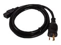 Raritan Power Cord, NEMA-L6-20P to IEC C-19 Input, 2m, PXI-L620PC19-2M, 11726561, Power Cords