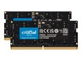 Crucial 32GB PC5-38400 262-pin DDR5 SDRAM SODIMM Kit, CT2K16G48C40S5, 41404430, Memory