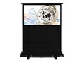 Hamilton  Portable Floor Front Projection Screen, Matte White, 16:9, 61, AC-5229                       , 41995978, Projector Screens