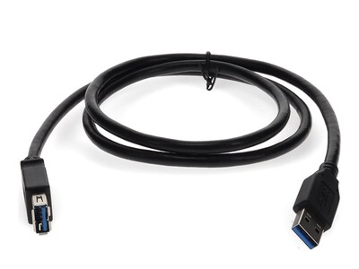 AddOn USB 3.0 Type A M F Cable, Black, 6ft, USB3EXTAA6-AO, 41248029, Cables