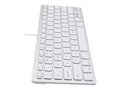 Macally Compact Aluminum USB-C Wired Keyboard for Mac and PC, UCSLIMKEYCA, 41386405, Keyboards & Keypads