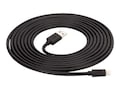 Griffin USB Type A to Lightning M M Cable, Black, 10ft, GC36633-3, 34857694, Cables