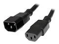 StarTech.com C14 to C13 10A 125V Computer Power Cord Extension, 6ft, PXT100, 5315280, Power Cords StarTech.com C14 to C13 10A 125V Computer Power Cord Extension, 6ft, PXT100, 5315280, Power Cords