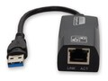 AddOn RJ-45 to USB 3.0 F M Adapter, Black, 4X90E51405-AO, 33585949, Network Adapters & NICs
