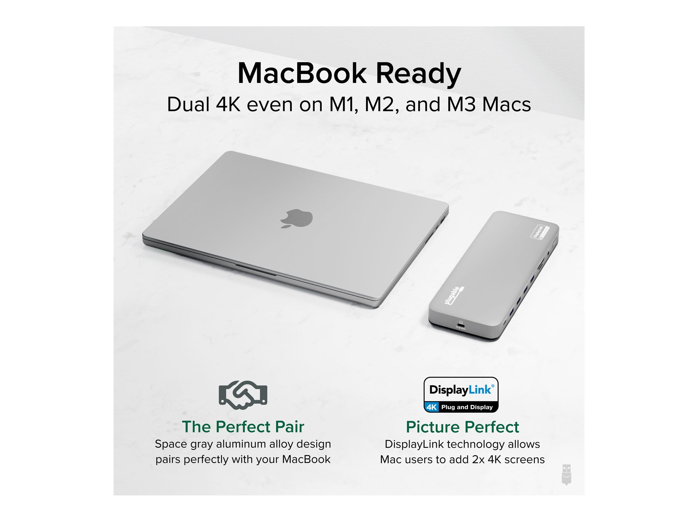 Plugable Dual 4K Display USB-C 2x HDMI 2x DisplayPort Plugable Dual 4K Display USB-C 2x HDMI 2x DisplayPort