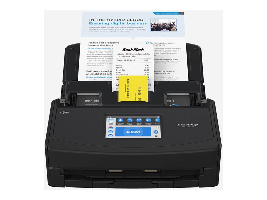 Ricoh ScanSnap iX1600 Document Scanner, Black