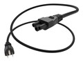 UNC 3ft Black 5 15P-C5 Notebook PO , PWCD-515PC5-10A-03F-BLK, 41118669, Power Cords