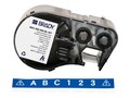Brady ADHESIVE VINYL LABEL TAPE, M4C-500-595-BL-WT             , 41963986, Paper, Labels & Other Print Media