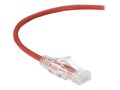 Black Box CAT6 28AWG 250MHz UTP Slim-Net Patch Cable, Red, 10ft , C6APC28-RD-10, 34613868, Cables Black Box CAT6 28AWG 250MHz UTP Slim-Net Patch Cable, Red, 10ft , C6APC28-RD-10, 34613868, Cables