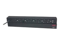 APC Rack PDU Basic 1U, 120VAC 15A, (10) 5-15R, 12ft Power Cord, AP9562, 452060, Power Distribution Units APC Rack PDU Basic 1U, 120VAC 15A, (10) 5-15R, 12ft Power Cord, AP9562, 452060, Power Distribution Units