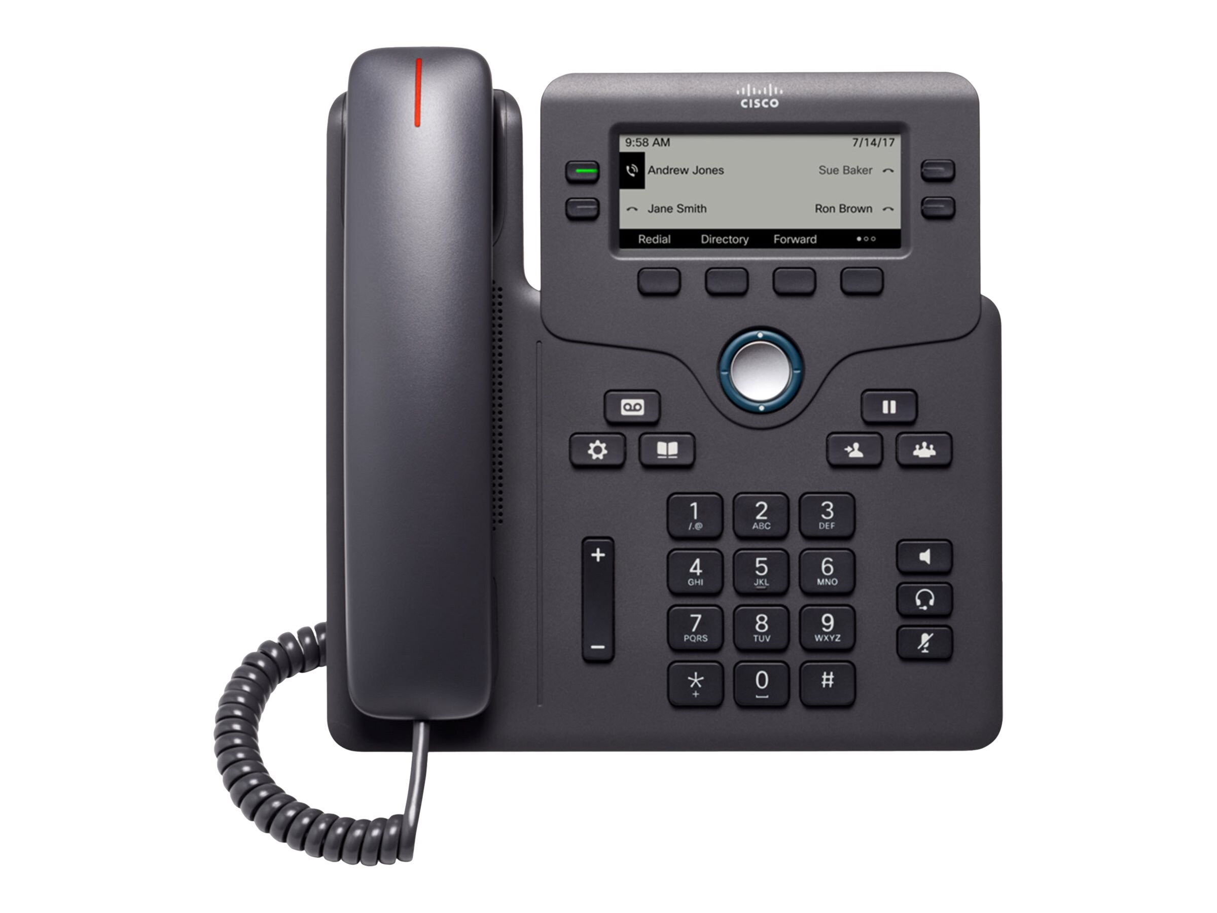 Cisco 6821 IP Phone for MPP Systems w Power Adapter for UK (CP-6841-3PW ...