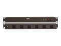 Vertiv Basic Surge-Protected 1U PDU 1.4kW 120V 15A, 5-15P Input, (6) 5-15R Outlets, 29424, 36022480, Power Distribution Units