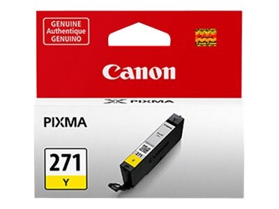 Canon CLI 271 Yellow Ink Tank, 0393C001, 33704531, Ink Cartridges & Ink Refill Kits - OEM