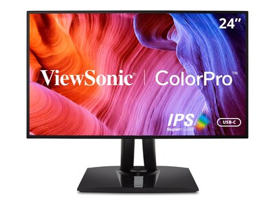 ViewSonic 23.8 VP2468A Full HD LED-LCD Monitor, 2-Pack, VP2468A_H2                    , 41914163, Monitors