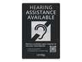 Listen Technologies Hearing Assistance Signage, LW-307                        , 41940888, Tools & Hardware
