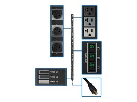 Tripp Lite PDU3MV6L2120B Main Image from Close-up