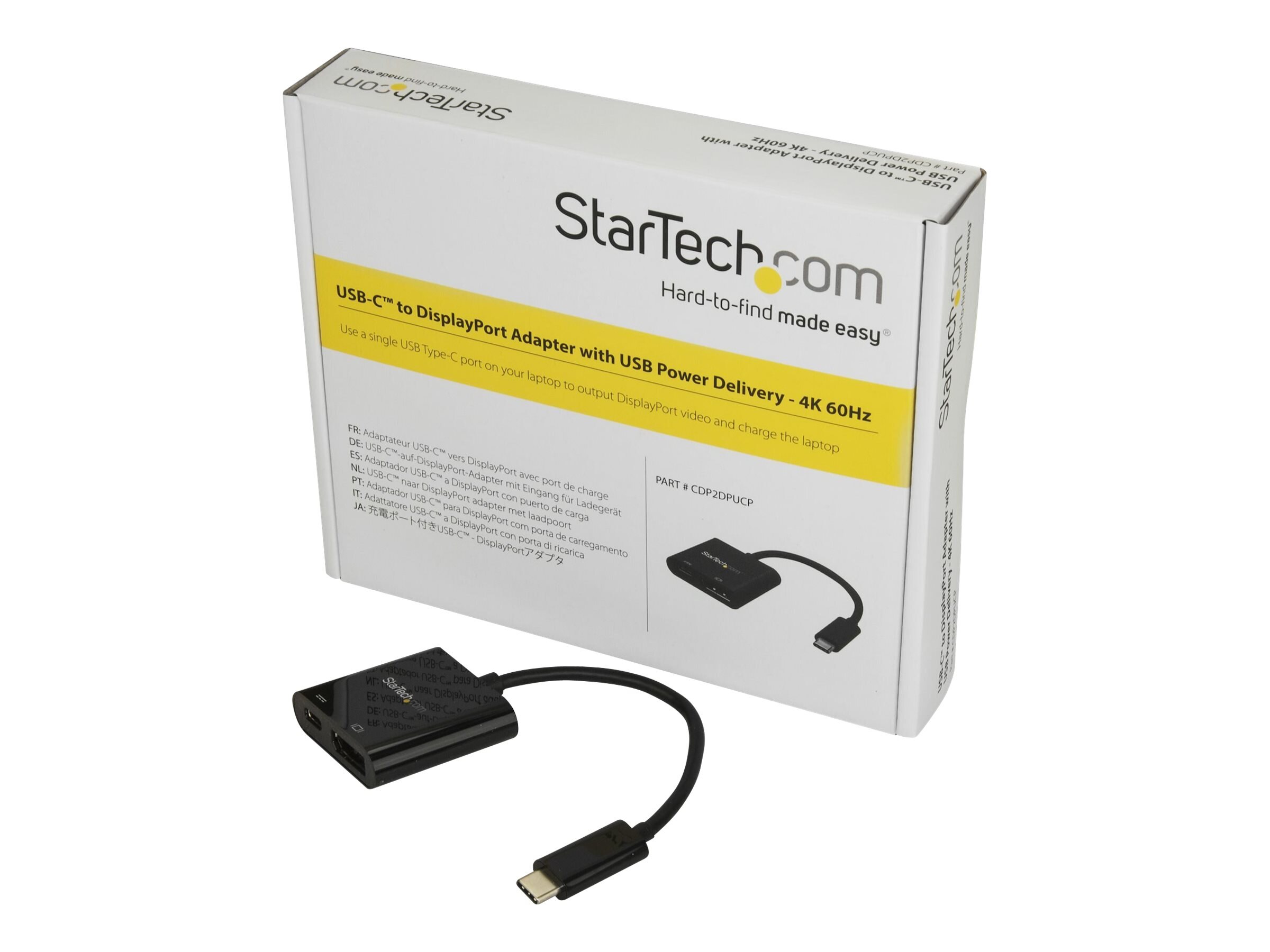 StarTech.com Adaptateur DisplayPort vers HDMI 