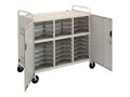 Da-Lite CT-LS30 Laptop Storage Cart with Power Strips, 7526, 33153222, Computer Carts