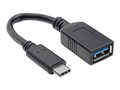Tripp Lite Thunderbolt 3 USB Gen 3.1 Gen 1 Type-C to USB Type-A Adapter Cable, 6, U428-C6N-F, 36303978, Adapters & Port Converters