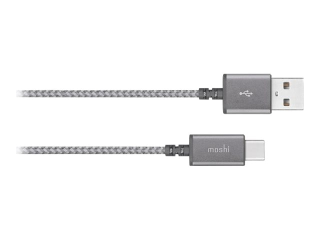 Gray Moshi Integra USB-C to USB 2.0 Cable