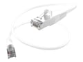 UNC CAT6 Shielded FTP Snagless Patch Cable, White, 1ft, PC6-01F-WHT-SH-S, 41136028, Cables UNC CAT6 Shielded FTP Snagless Patch Cable, White, 1ft, PC6-01F-WHT-SH-S, 41136028, Cables