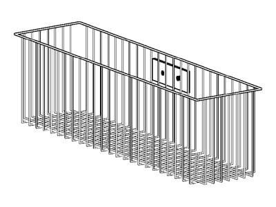 Ergotron Wire Basket for HD Series Cart - Grey (99-068-100)