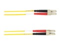 Black Box LC-LC 9 125 OS2 Singlemode Duplex Fiber Cable, Yellow, 2m, FOLZHSM-002M-LCLC-YL, 41120544, Cables Black Box LC-LC 9 125 OS2 Singlemode Duplex Fiber Cable, Yellow, 2m, FOLZHSM-002M-LCLC-YL, 41120544, Cables