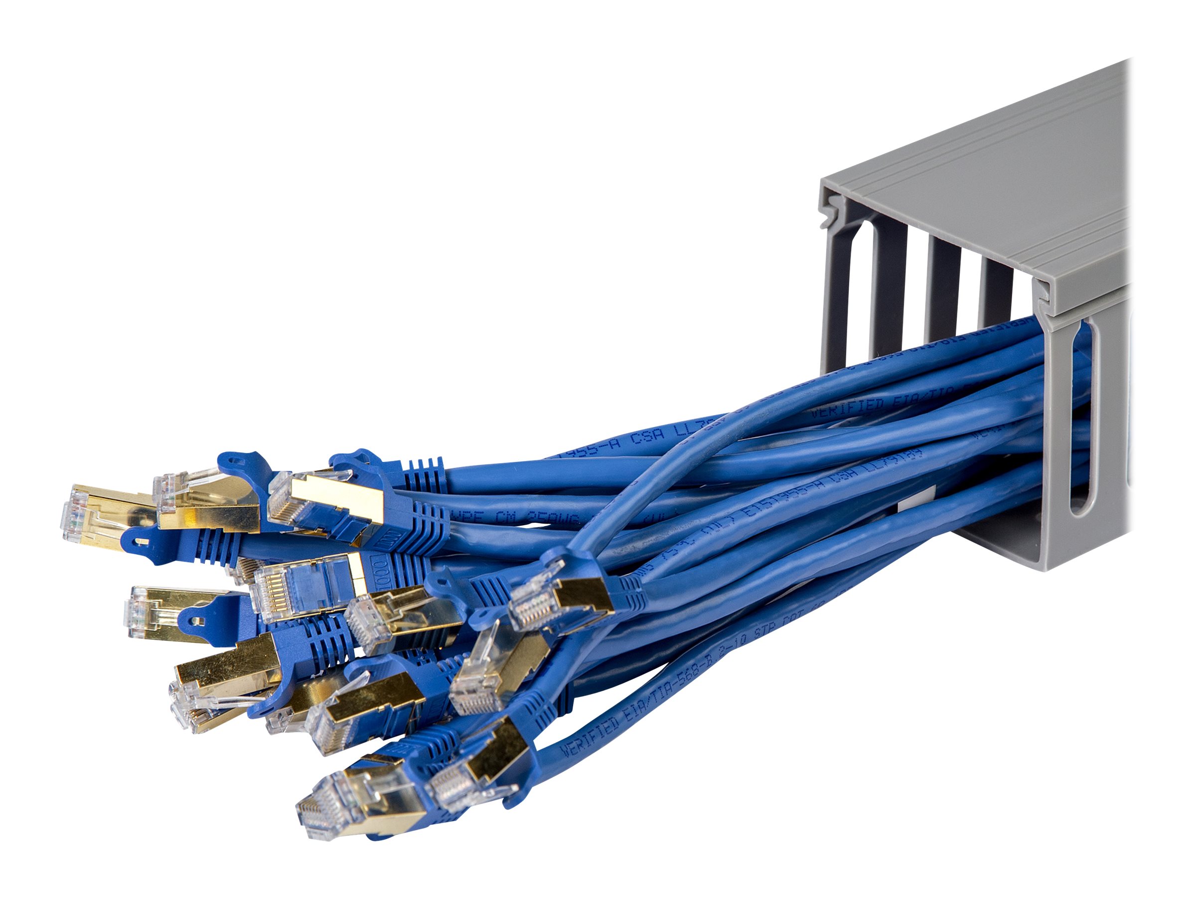 StarTech.com 3x3in Open Slot Wiring Cable Raceway Duct with Cover - AD3X3 - Cable  Management 