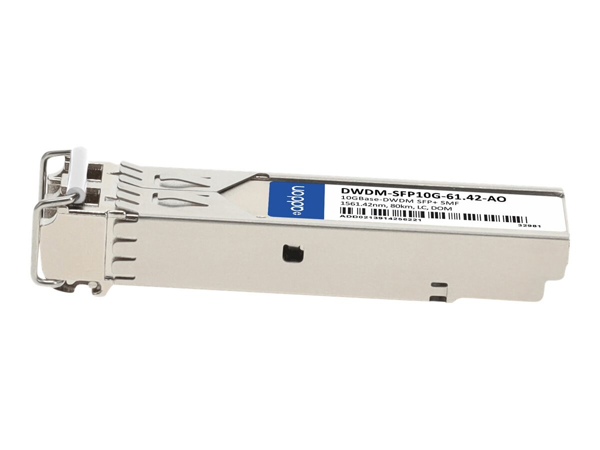 AddOn 10GBase-DWDM SFP+ 1561.42nm 80km LC SM Transceiver (Cisco